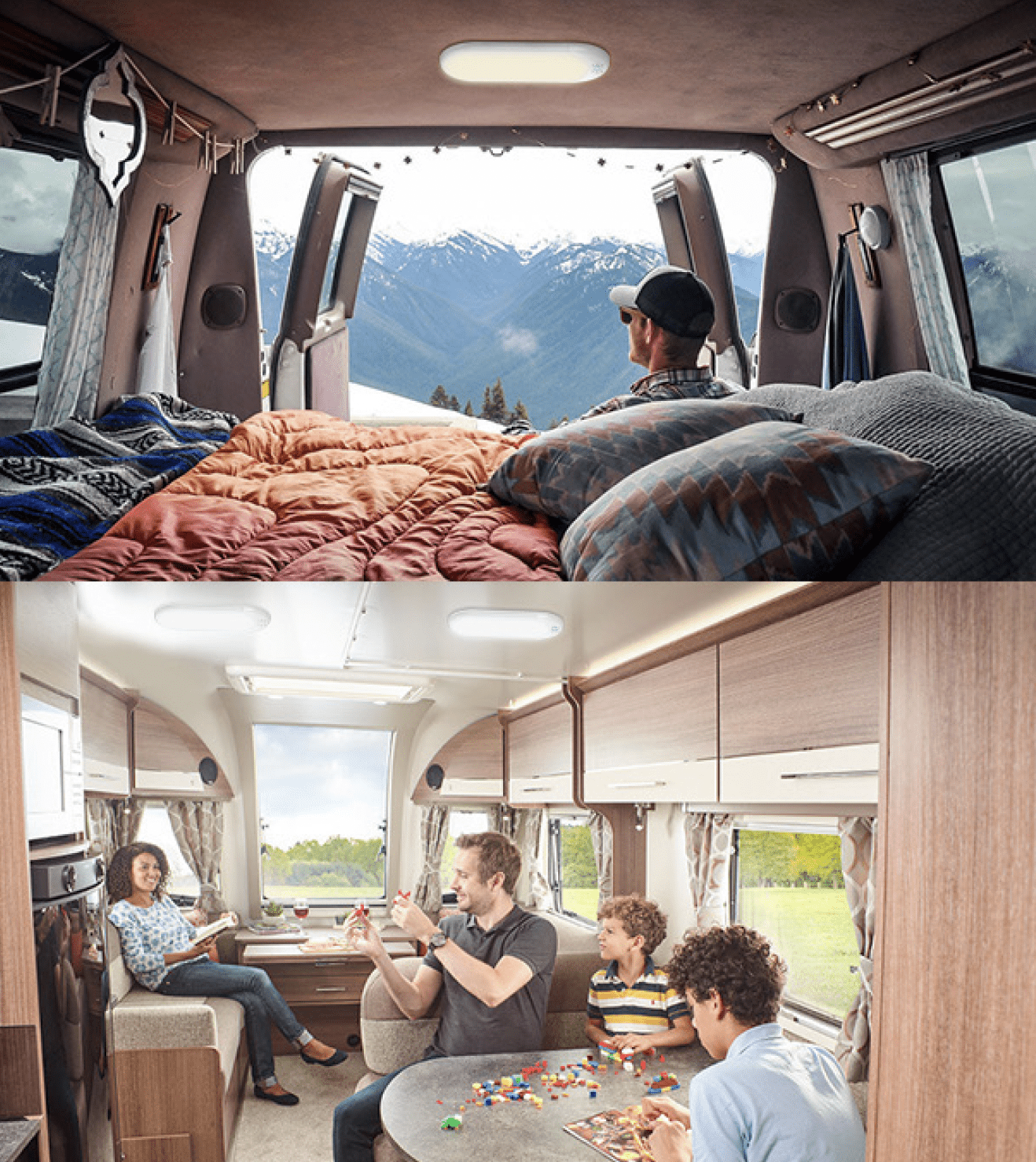 Wohnmobil Innenraum-Deckenleuchten 12V-30V – Bild 3