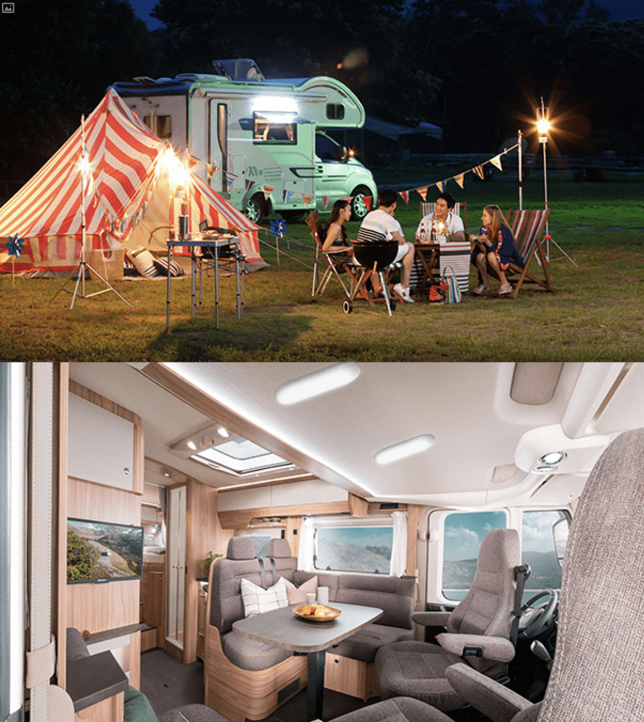 Wohnmobil Innenraum-Deckenleuchten 12V-30V – Bild 4